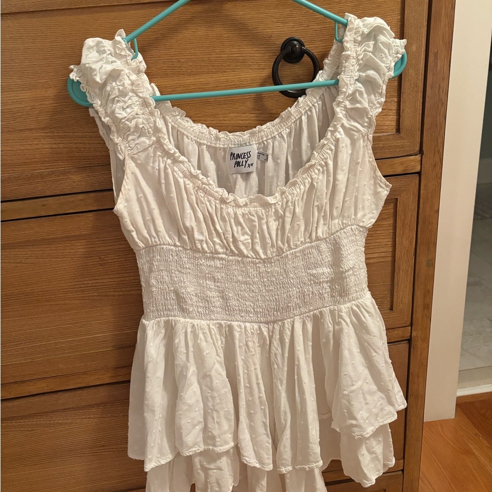 Princess Polly White Love Galore Romper